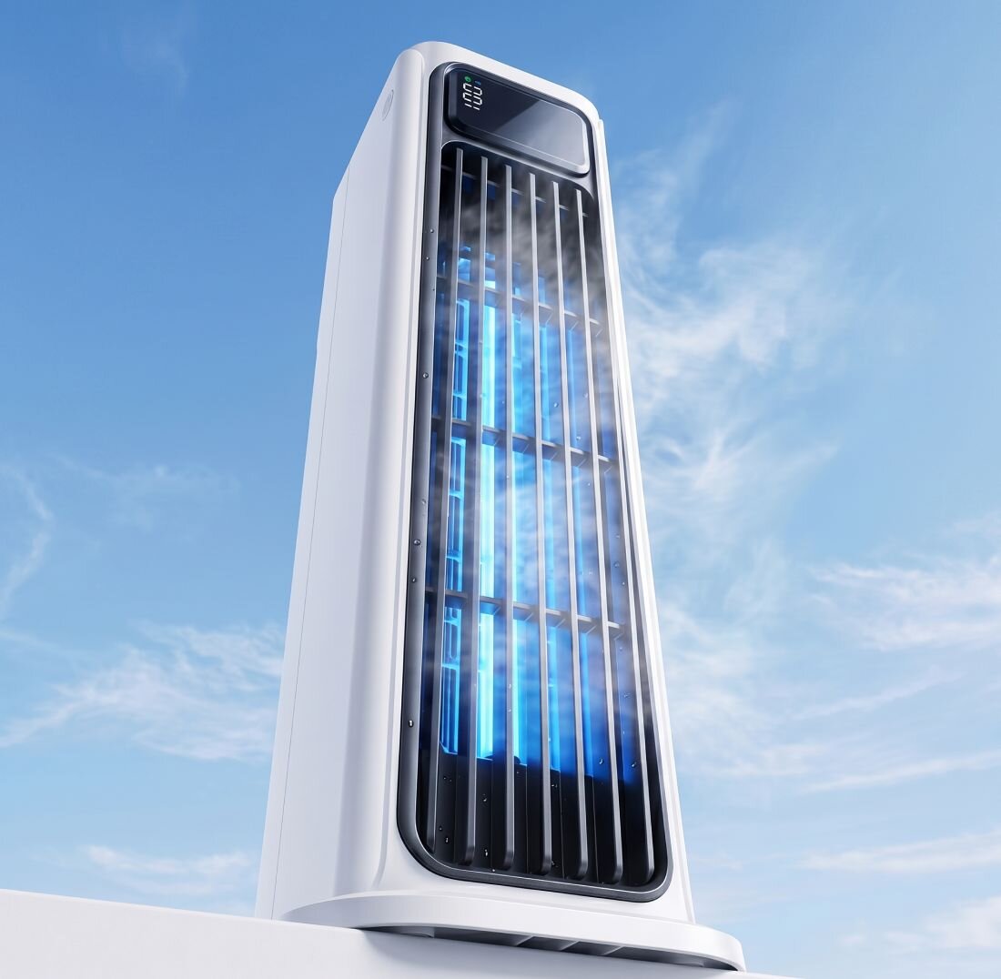 AirZuma rafraîchisseur d’air portable - Détails refroidissement mobile